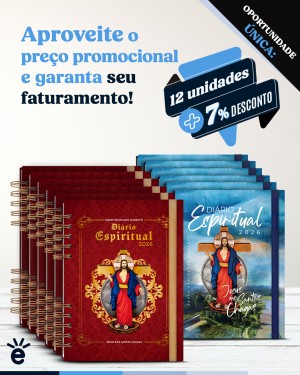 DIÁRIO ESPIRITUAL 2026 - 12 UNIDADES 