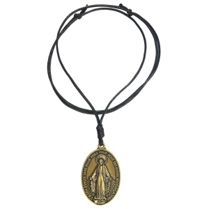 CORDÃO MEDALHA NOSSA  SENHORA DAS GRAÇAS
