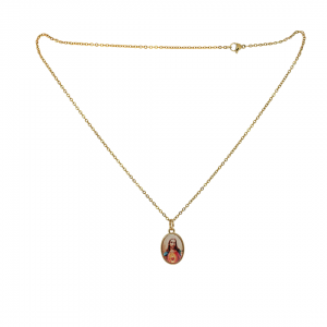 COLAR SAGRADO CORAÇÃO - DOURADO