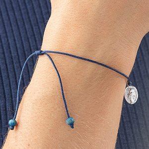 PULSEIRA NOSSA SENHORA DAS GRAÇAS - FIO AZUL 