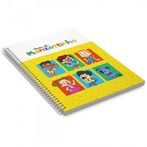 CADERNO TURMA DO MANZOTTINHO