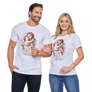 CAMISETA UNISSEX BRANCA - SÃO JOSÉ - M