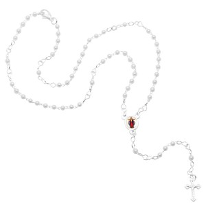 COLAR TERÇO - JESUS DAS SANTAS CHAGAS 