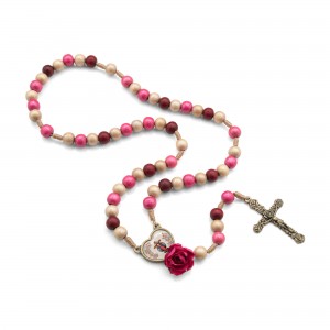 TERÇO FLOR  JESUS DAS SANTAS CHAGAS