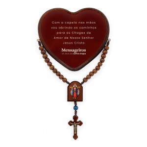 ADORNO DE PAREDE MENSAGEIROS DO AMOR 22 x 12 cm