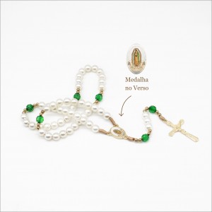 TERÇO PEROLA - NOSSA SENHORA DE GUADALUPE