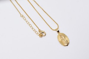 COLAR SEMIJOIA - NOSSA SENHORA DE GUADALUPE