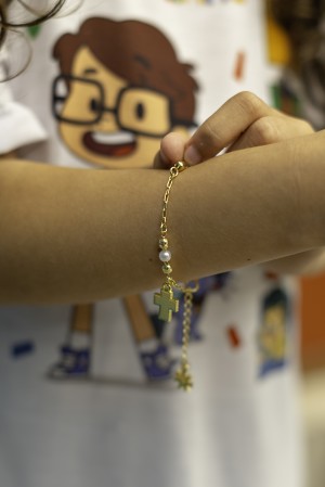 PULSEIRA INFANTIL - CRUZ