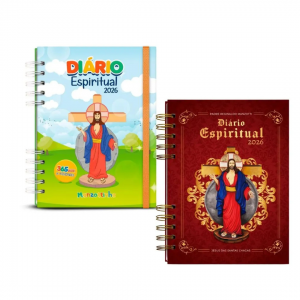 KIT 1 DIÁRIO ADULTO + 1 DIÁRIO INFANTIL
