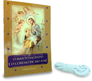 DEVOCIONÁRIO - O MANTO SAGRADO E O CORDÃO DE SÃO JOSÉ - BRINDE CORDÃO