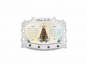 PORTA-CHAVES NOSSA SENHORA APARECIDA 20 CM