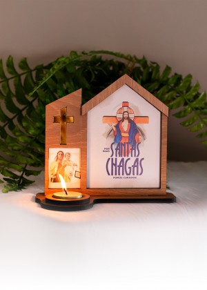 CAPELA COM PORTA VELA - JESUS DAS SANTAS CHAGAS