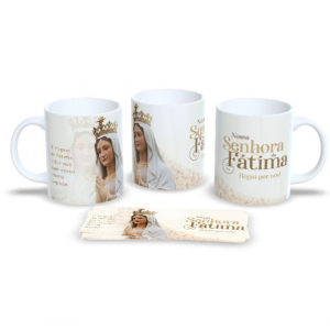 CANECA NOSSA SENHORA DE FÁTIMA