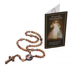 TERÇO JESUS MISERICORDIOSO - MADEIRA