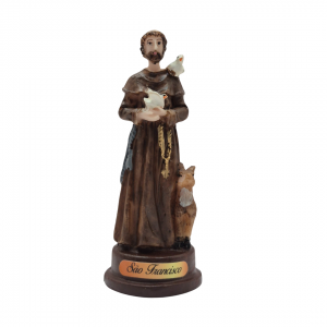 IMAGEM SÃO FRANCISCO - 8 CM RESINA