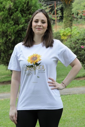 CAMISETA UNISSEX GIRASSOL - GG