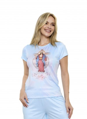 PIJAMA AZUL - JESUS DAS SANTAS CHAGAS - GG