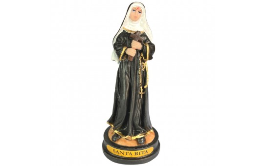 IMAGEM SANTA RITA DE CÁSSIA 12 CM