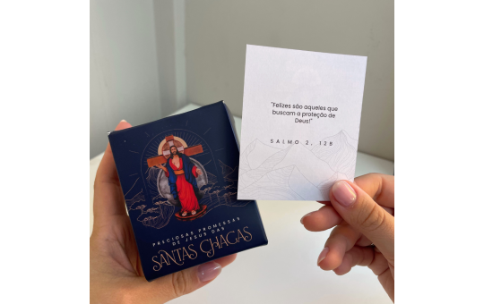 CAIXA PRECIOSAS PROMESSAS - JESUS DAS SANTAS CHAGAS