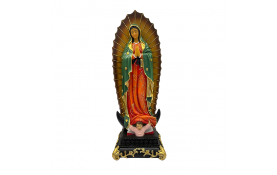 IMAGEM NOSSA SENHORA DE GUADALUPE - 30 CM - RESINA