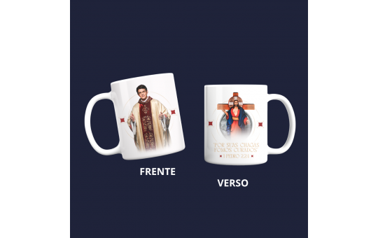 CANECA JESUS DAS SANTAS CHAGAS - PADRE REGINALDO MANZOTTI