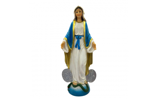 IMAGEM NOSSA SENHORA DAS GRAÇAS - 30 CM - RESINA