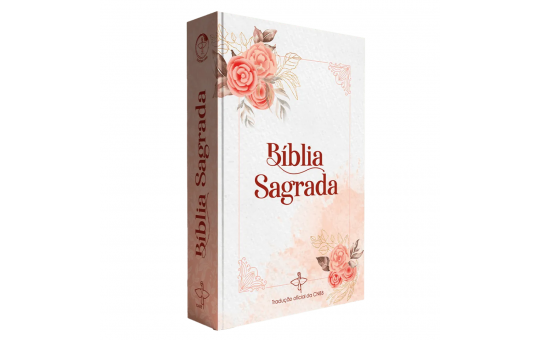 BÍBLIA SAGRADA FLORAL - CAPA DURA - CNBB
