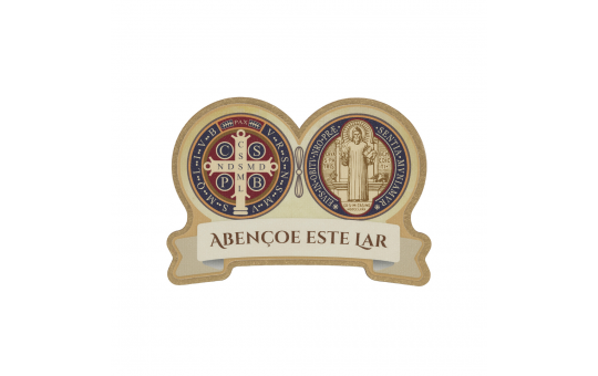 MEDALHA DE PORTA - SÃO BENTO