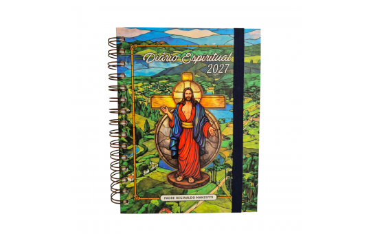 DIÁRIO ESPIRITUAL 2027 - CAPA VITRAL