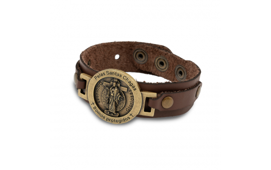 PULSEIRA COURO - JESUS DAS SANTAS CHAGAS