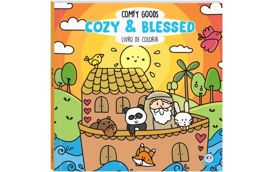 LIVRO DE COLORIR - ARCA DE NOÉ - COMFY GOODS