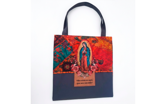 ECOBAG NOSSA SENHORA DE GUADALUPE - TECIDO IMPERMEÁVEL