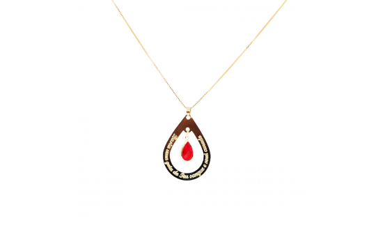 COLAR PREMIUM - GOTAS DE AMOR - SEMIJOIA 