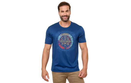 CAMISETA UNISSEX AZUL - SÃO BENTO - G