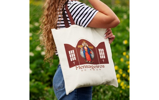 ECOBAG MENSAGEIROS DO AMOR