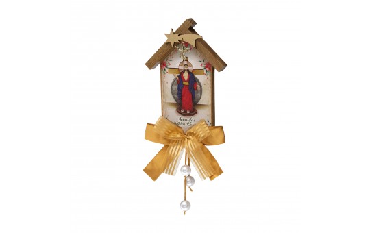 ENFEITE NATALINO - JESUS DAS SANTAS CHAGAS 