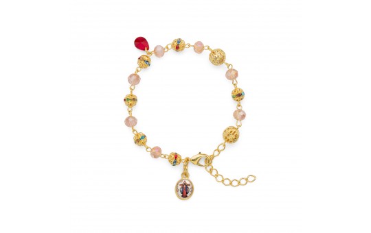 PULSEIRA JESUS DAS SANTAS CHAGAS - COM STRASS