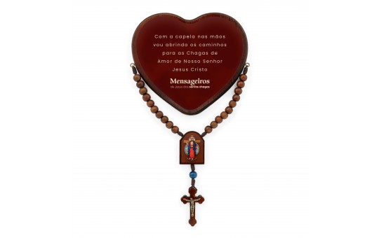 ADORNO DE PAREDE MENSAGEIROS DO AMOR 22 x 12 cm