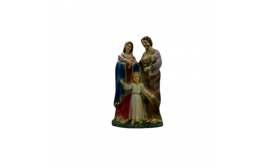 IMAGEM SAGRADA FAMÍLIA 10 CM