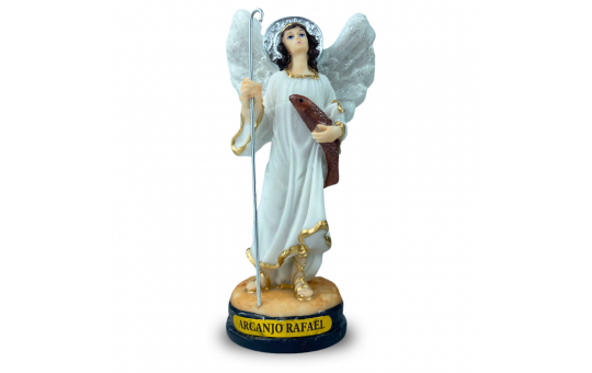 IMAGEM SÃO RAFAEL 12CM - RESINA