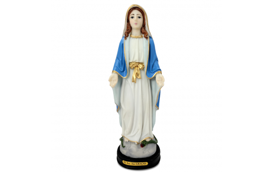 IMAGEM SENHORA DAS GRAÇAS - 20 CM RESINA