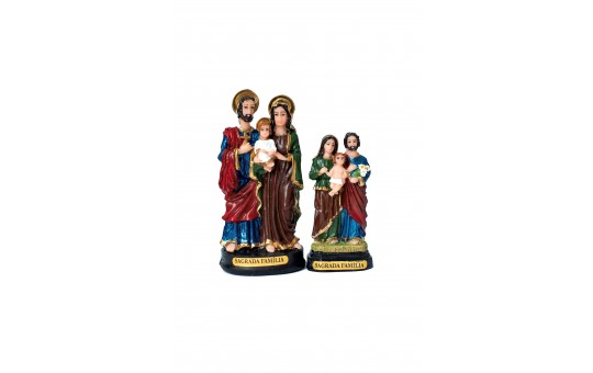 IMAGEM SAGRADA FAMÍLIA 12 CM
