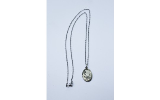 COLAR INOX - NOSSA SENHORA DE FÁTIMA 