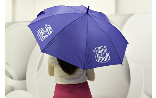 GUARDA-CHUVA - JESUS DAS SANTAS CHAGAS - AZUL