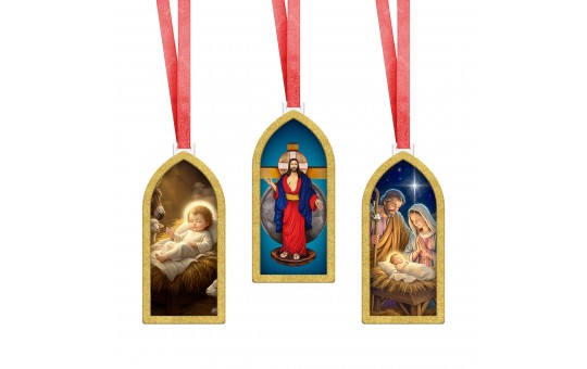 KIT ENFEITES PARA ÁRVORE DE NATAL - JSC