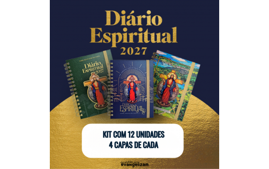 DIÁRIO ESPIRITUAL 2027 - 12 UNIDADES 