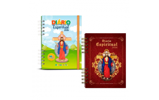 KIT 1 DIÁRIO ADULTO + 1 DIÁRIO INFANTIL