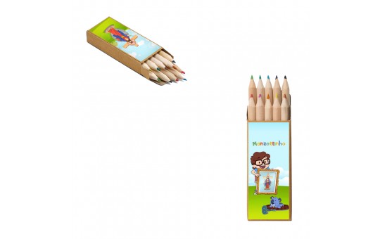 LAPIS DE COR - TURMA DO MANZOTTINHO