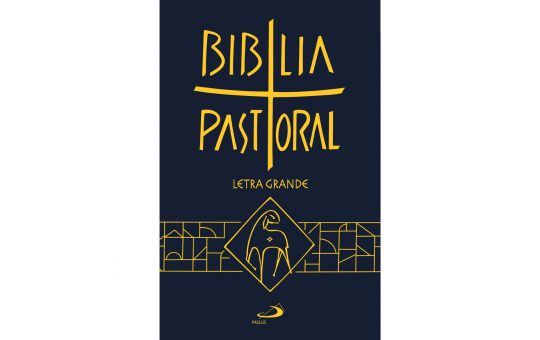BÍBLIA SAGRADA PASTORAL  - LETRA GRANDE - CAPA CRISTAL