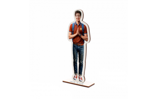 IMAGEM MDF -  CARLO ACUTIS 15 CM